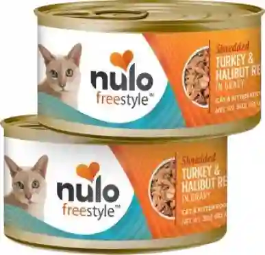 Nulo Alimento Para Gato Grain Free Shredded Turkey/Halibut 85 g