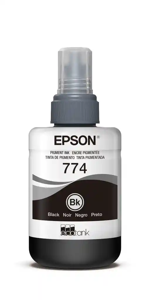 Epson Botella de Tinta 774 Negra Original T774120Al