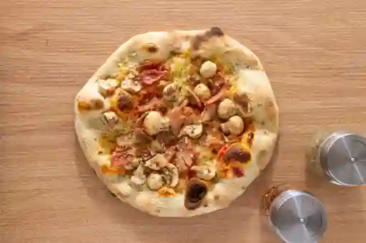 Pizza Funghi & Panceta