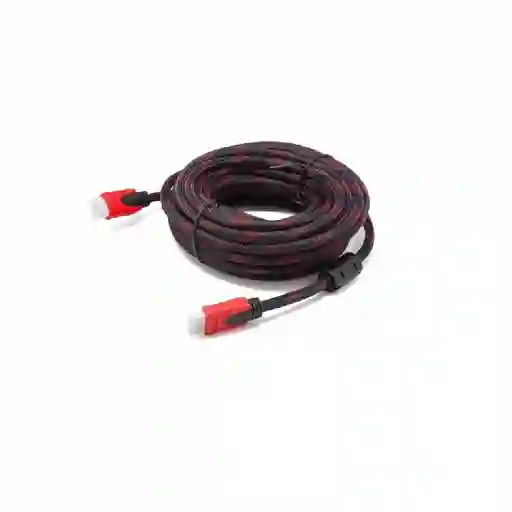 Cable Hdmi 10 Metros Doble Filtro Mallado Punta Dorada Nuevo