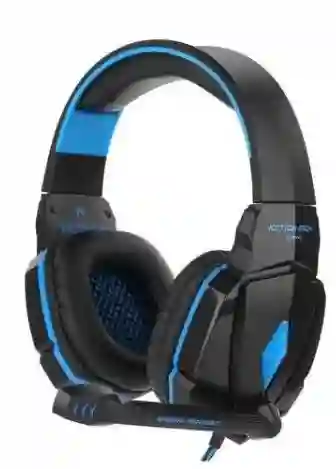 Audífonos gamer Kotion Each G4000 negro y azul