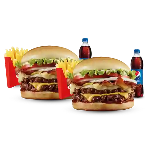 2x1 Combo Mega 3 Quesos Prime