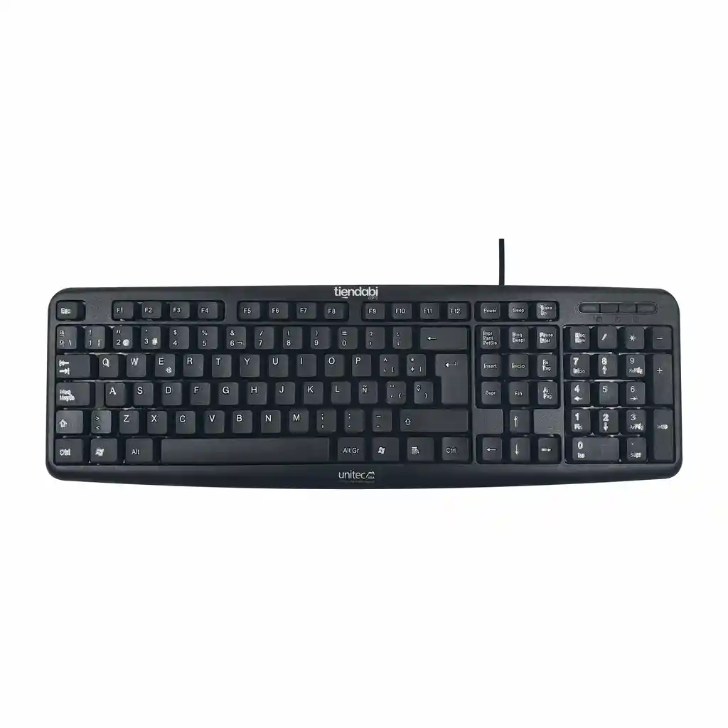 Teclado Sencillo USB 2.0 Teclas Ultra Suaves