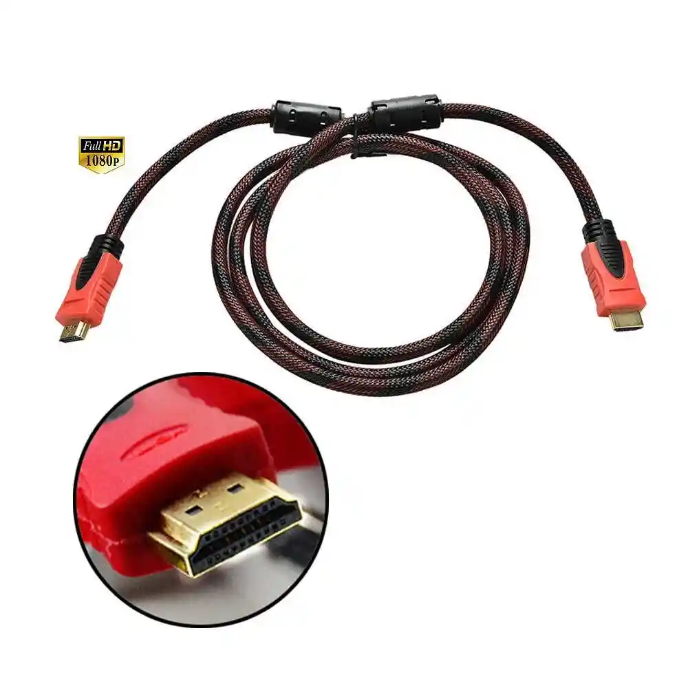 Cable Hdmi Hdtv para Tv computador PC Blue ray Netflix 1.5m
