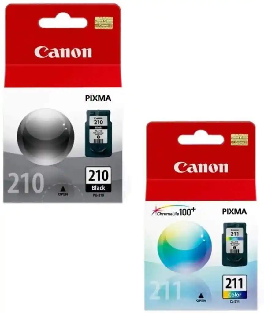 Canon Kit Cartucho 210 Negro y 211 Color Original