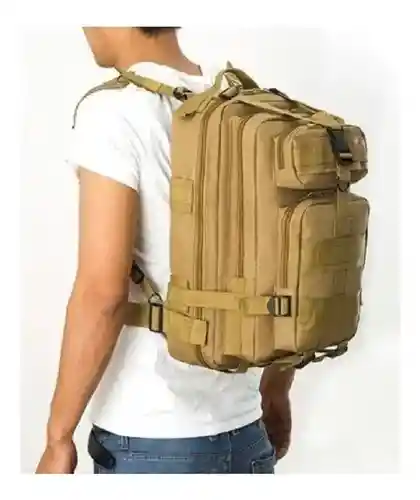 Mochila Táctica Militar Morral Laptop 14 Impermeable