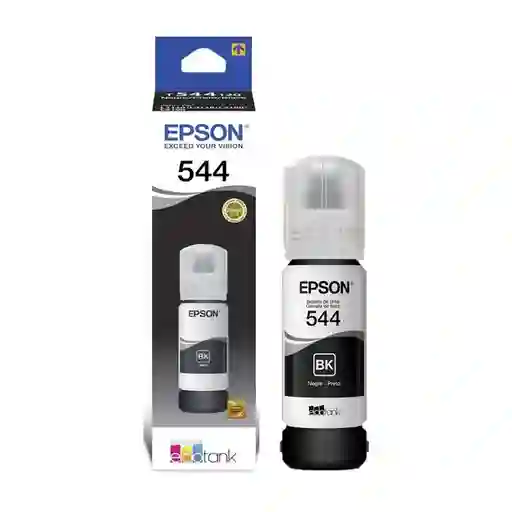 Epson Tinta 544 Negro Para Impresoras L1110 L3110 L3115 L5190