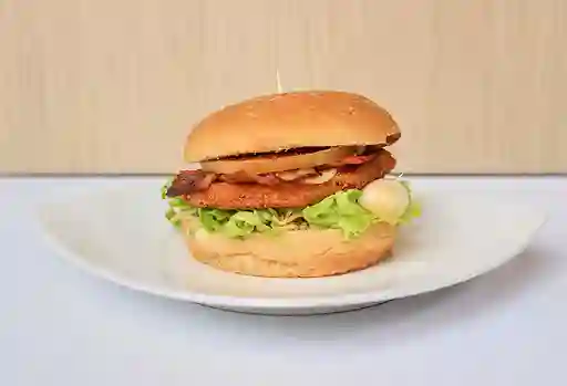 Hamburguesa Pollo Apanado