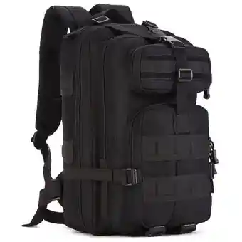 Mochila Tactica Militar Morral Laptop 14 Impermeable NEGRO