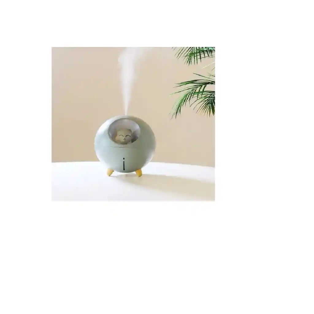 Humidificador Difusor Aromas Gato 7 Colores Led