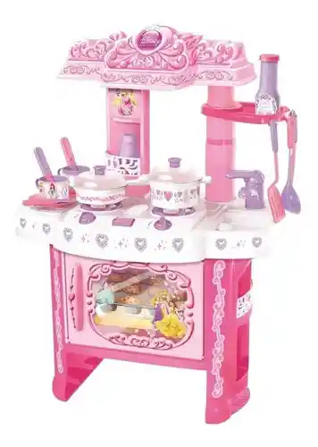 Cocina Con Horno - Disney Princesas - Horno Luces Y Sonido