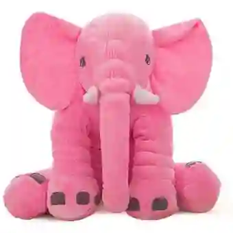 Peluche Elefante rosado Bebe Almohada Gigante 60 Cm ROSA