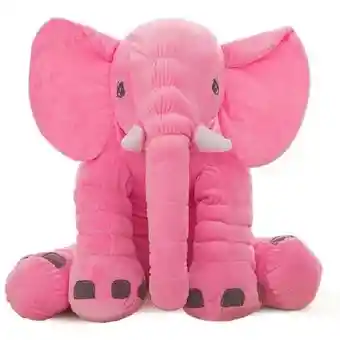 Peluche Elefante rosado Bebe Almohada Gigante 60 Cm ROSA