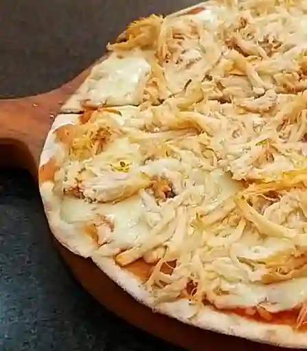 Pizza de Pollo y Ajo