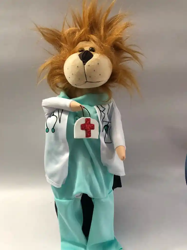 Ropa Para Perro Disfraz de Médico Talla L