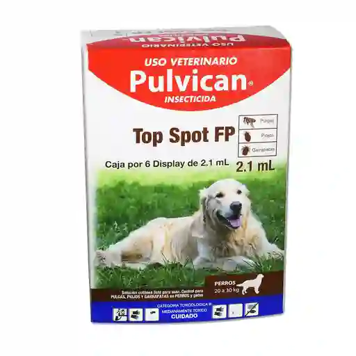 PULVICAN TOP SPOT FP 20-30 KG X 2.1 ML