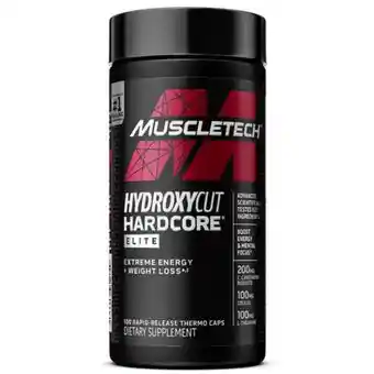 Hydroxycut Hardcore Elite 100 Cápsulas