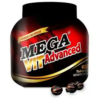 Vit Mega Advance X300 Tabletas - Potenciador Sexual