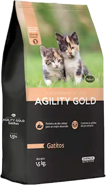 Agility Gold Alimento Para Gatito 3 Kg