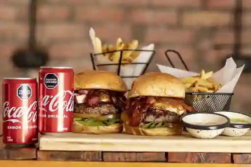 Combo Burger Luch para 2