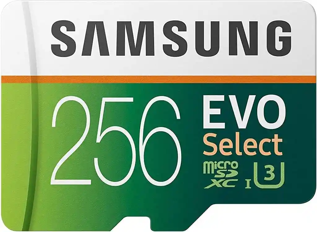 Samsung Micro Sd 256Gb U3 Camara Profesional Evo 4K