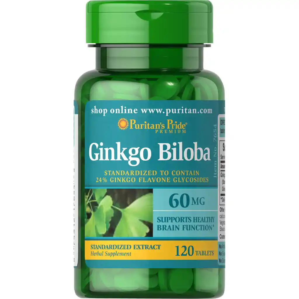 Ginkgo Biloba 60 Mg X 120 Tab