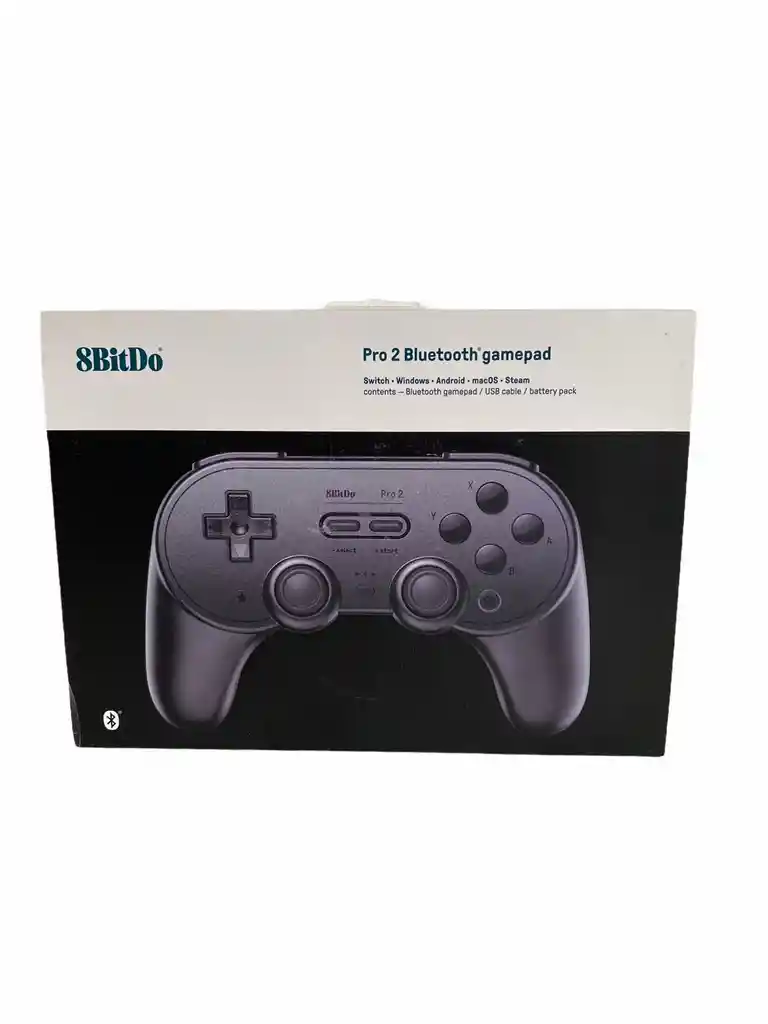 Nintendo Switch Control 8Bitdo Pro 2 Negro Inalámbrico Pc/Android/