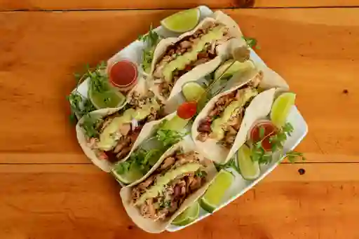 4 Tacos Ideales de Pollo