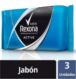 Rexona Men Jabón en Barra Active