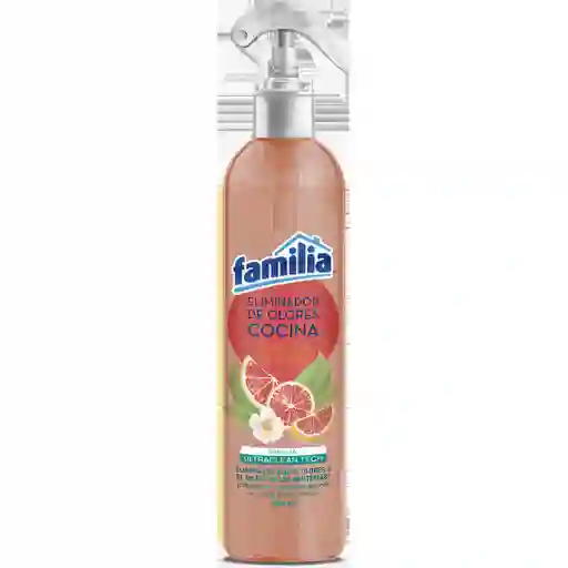 Eliminador De Olores Y Desinfectante De Superficie Familia Cocina Toronja Te Verde X 280Ml