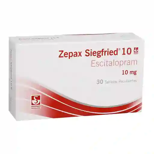 Siegfried Zepax Antidepresivo En Tabletas Recubiertas