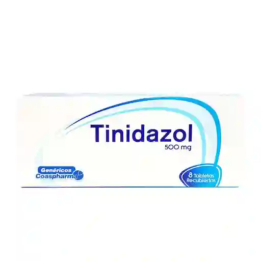 Coaspharma Tinidazol (500 mg) 8 Tabletas