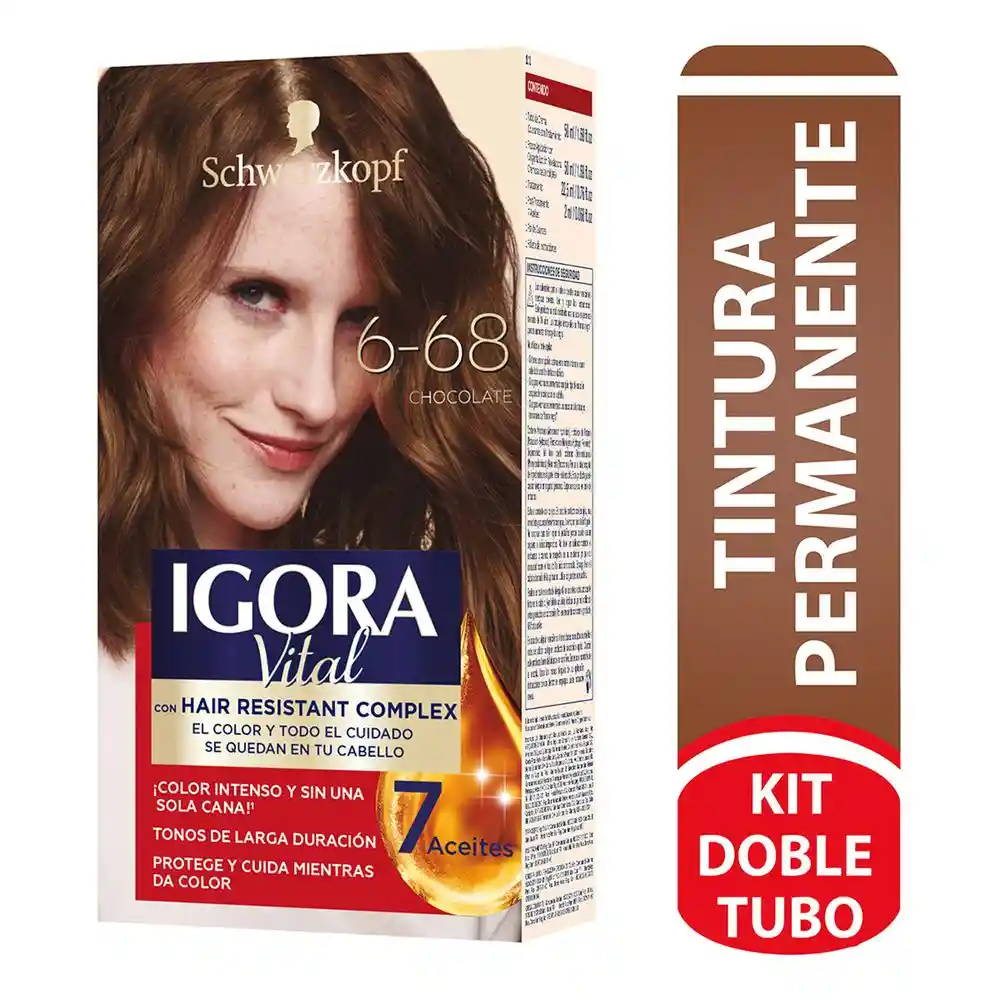 Igora Vital Tinte Capilar 6-68 Chocolate 