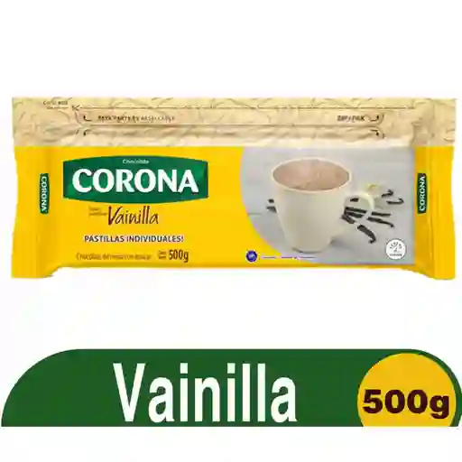 Corona Chocolate con Sabor a Vainilla 