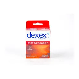 Dexex Preservativos Hot Sensation