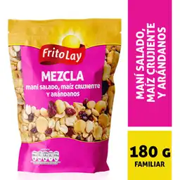 Frito Lay Mezcla de Maní Salado Maíz Crujiente y Arándanos