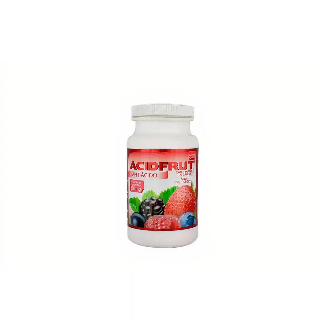 Acidfrut Antiácido Sabor Frutos Rojos