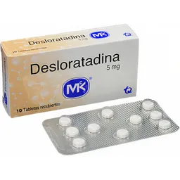Desloratadina Mk Antialérgico En Tabletas Recubiertas