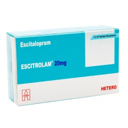 Itrol Escam (20 Mg) Tabletas Recubiertas
