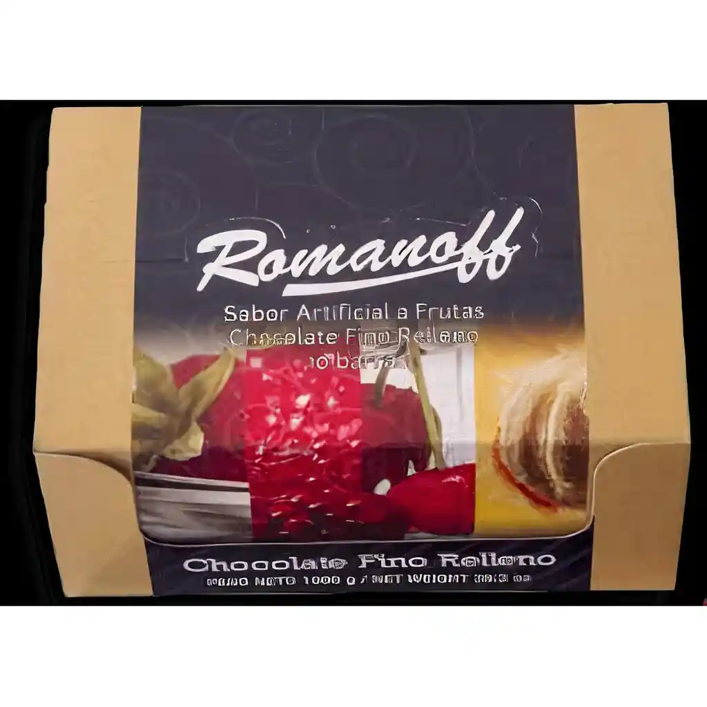 Romanoff Chocolatina Rell X 10 Und