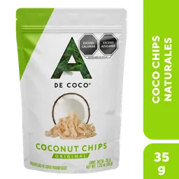 A De Coco Coconut Chips Original 