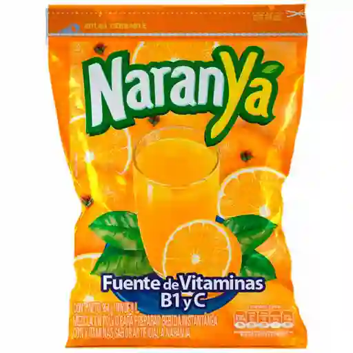 Naranya Refresco en Polvo Sabor a Naranja