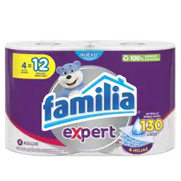 Familia Papel Higiénico Doble Hoja Expert