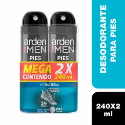 Arden For Men Desodorante para Pies Antibacterial en Spray