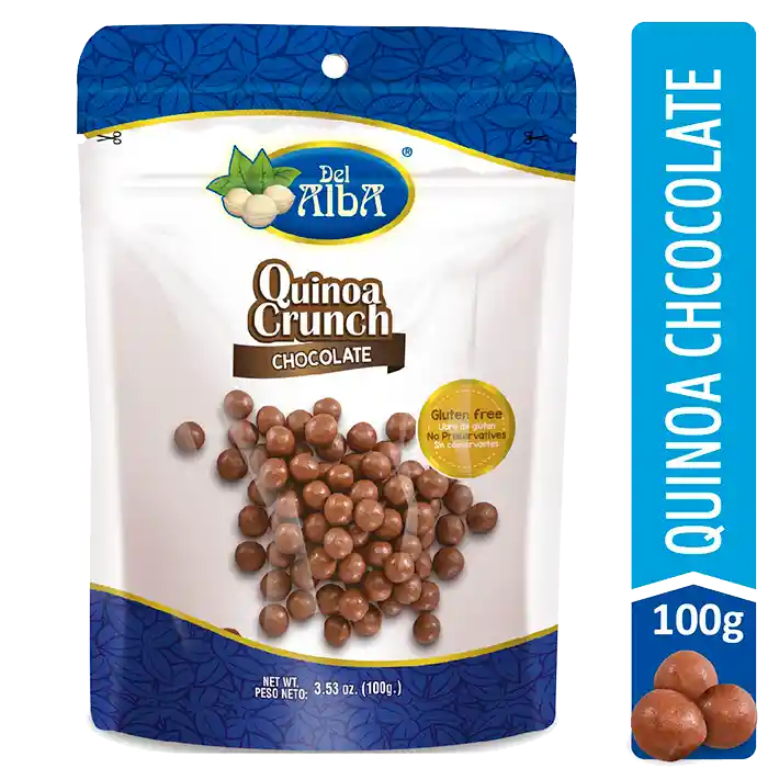 Del Alba Quinoa Crunch Chocolate