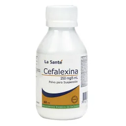 La Sante Cefalexina Antibiotico (250 Mg) Polvo Para Suspension
