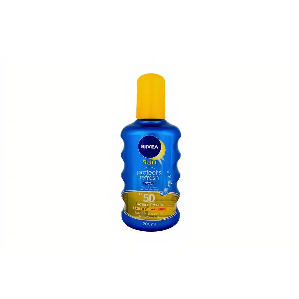 Nivea Bloqueador Sun Fps50 Invisible Spray