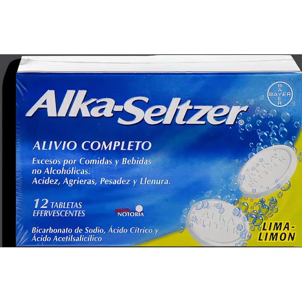 Alka-Seltzer Lima Limon Bayer