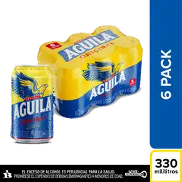 Aguila Cerveza Original en Lata