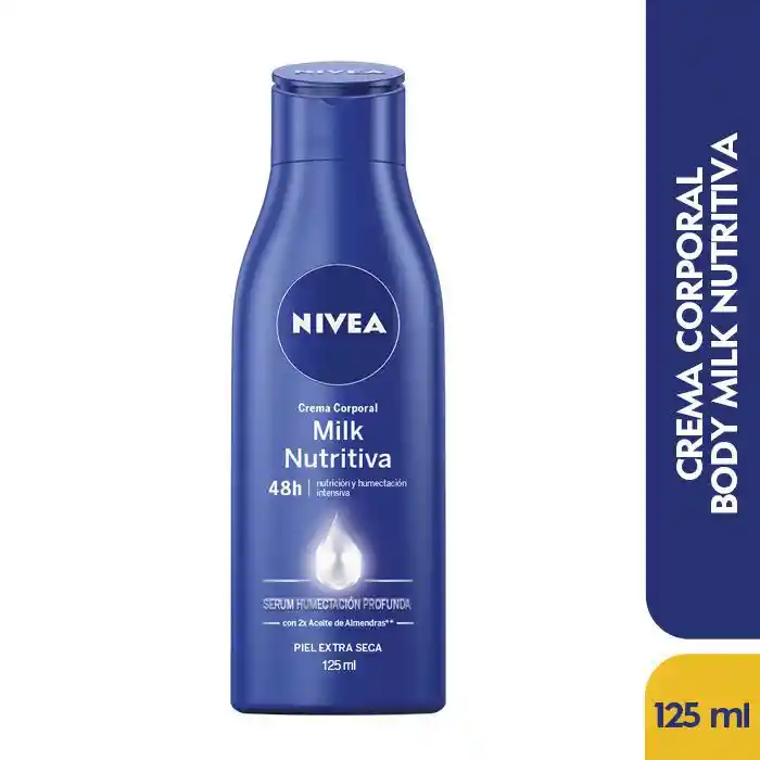 Nivea Crema Corporal Milk Nutritiva